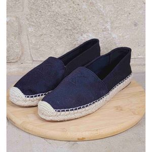 Calvin Klein Padon Logo Loafer Espadrille Flats Shoes Size 9.5M